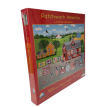 Patchwork America Jigsaw Puzzle By Wilfrido Limvalencia SunsOut 500 Piec... - $15.71