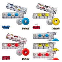 Volvik Vivid Disney Packs 4 Golf Balls Y Sombrero Pinza. Mickey Mouse, M... - £27.56 GBP