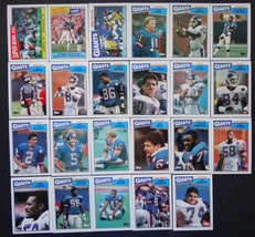 1987 Topps New York Giants Team Set of 23 Football Cards - £11.71 GBP