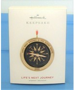 2019 Hallmark Keepsake Life&#39;s Next Journey Metal Compass Ornament Gradua... - £46.32 GBP