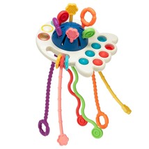 Montessori Toys For 6-12 Months Babies, Pull String Teething Toy For 1 2 3 Year  - £15.68 GBP