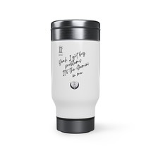Stainless Steel Tumbler | &quot;Yeah I Got Boy Problems, It&#39;s the Gemini in M... - £14.32 GBP