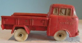 VINTAGE AUBURN Toys Vintage Rubber Farm RED TRUCK WHITE TIRES - £11.46 GBP