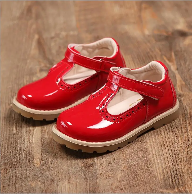 Children&#39;s Leather Shoes for Student Girls PU Leather Retro  Shoes Kids School P - £102.75 GBP