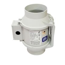 Soler and Palau TD-100 4"/100MM Inline Mixed Flow Duct Fan - Off-White - $90.90