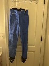Vintage Tyrolia by Head Blue Black Pants Stirrup Women&#39;s Juniors Size 12 - $87.32