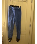 Vintage Tyrolia by Head Blue Black Pants Stirrup Women&#39;s Juniors Size 12 - £68.52 GBP