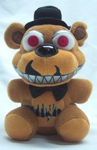 Five Nights At Freddy’s Nightmare Freddy Bear 8&quot; Plush Stuffed Animal Toy - £14.14 GBP