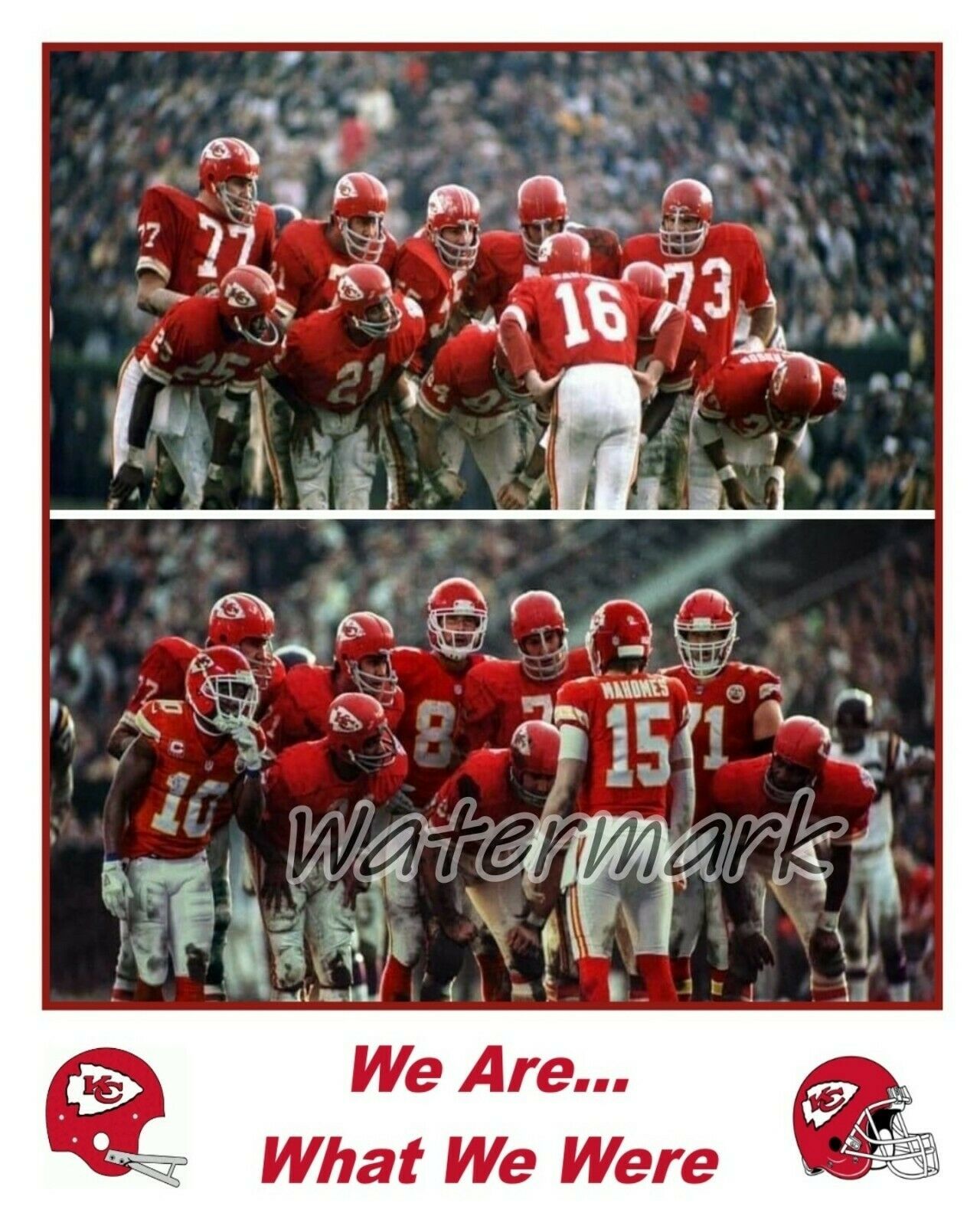 NFL Kansas City Chiefs Super Bowl Champs 1969 - 2019 Color 8 X 10 Photo Picture - $5.99