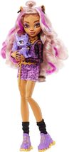 Monster High Clawdeen Wolf Articulated doll with pet and fashion accessories - £167.06 GBP