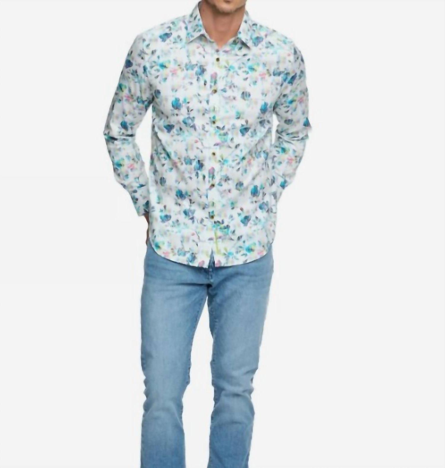 Robert Graham Sumter Floral Cotton-Blend Shirt Multi - $116.00