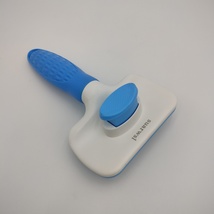 suarwsl Deshedding brushes for pets Cleaning Brush for Dogs &amp; Cats, Blue/White - £9.73 GBP