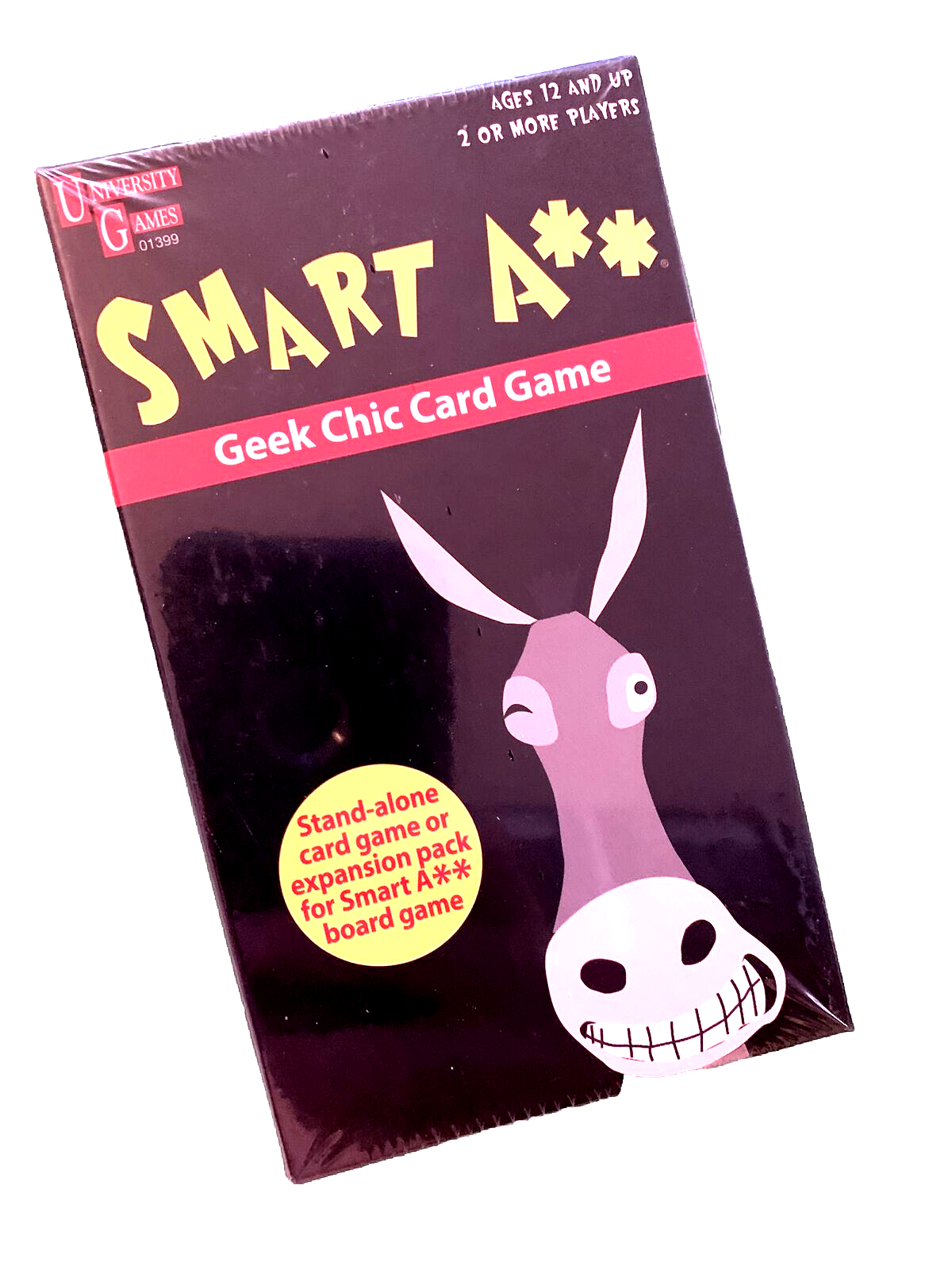 University Games Smart Ass (2018) Geek Chic Card Game. Stand-alone or expansion - $21.66