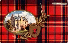 Vintage Postcard c1910 Tuck Scottish Clans Oilette The Munro Tartan Badge - £15.88 GBP
