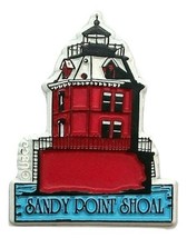 Sandy Point Shoal Maryland Lighthouse Fridge Magnet - £5.25 GBP