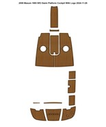 2008 Maxum 1900 SR3 Swim Platform Cockpit Boat EVA Faux Teak Floor Mat S... - $1,229.56 CAD