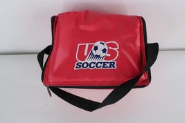 Vintage 90s 1994 World Cup USA Soccer USMNT Insulated Cooler Bag Lunchbox Red - £31.88 GBP
