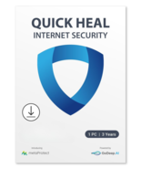 Quick Heal Internet Security Digital Code License AI Based Device Securi... - $57.00+
