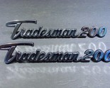 1971 - 77 Dodge Tradesman 200 Van Emblems OEM PAIR 2956457 72 73 74 75 76  - $89.99