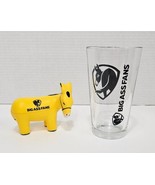 Pre Owned Big Ass Fans Lot Pint Glass And Stress Ball Reliever - $11.65