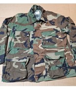US Military 8415-01-084-1652 Mens Combat Coat Woodland Camouflage Med Xt... - €13,53 EUR