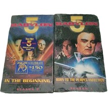 Babylon 5 Born To The Purple Infection Vol 1.3 In the Beginning Vol 5.1 VHS NEW - £11.71 GBP