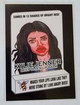 2017 Wacky Packages 50th Anniversary Kylie Jenner Lip Balm Sticker Trading Card  - £2.75 GBP