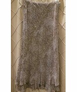 Style &amp; Co. Womens Flare two layer Skirt Size 8P Brown and Beige - $23.00 CAD