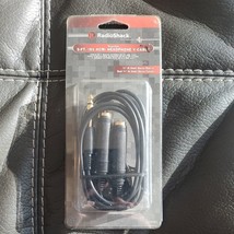NEW Radio Shack 42-2568 Shielded 3&#39; Headphone Y Cable 1/4&quot; Stereo Male To Female - £7.46 GBP