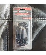 NEW Radio Shack 42-2568 Shielded 3&#39; Headphone Y Cable 1/4&quot; Stereo Male T... - £7.44 GBP