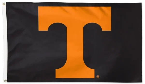 3×5 Tennessee Volunteers Black Flag - $18.00