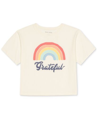 MSRP $13 Love Tribe Juniors&#39; Grateful Graphic-Print T-Shirt Size XL - $6.93
