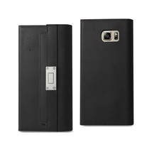 [Pack Of 2] Reiko Samsung Galaxy Note 5 Genuine Leather Rfid Wallet Case And ... - £30.56 GBP
