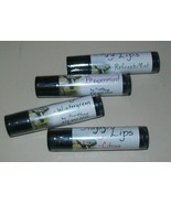 All Natural Lip Balm "Happy Lips" by Jewel Soap, Peppermint, Wintergreen, Citrus - $3.50