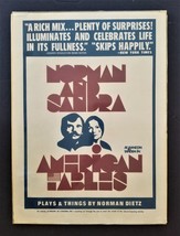 Antique Norman Sandra Deitz Orig Theater Poster Art American Fable Random Tandem - £66.60 GBP