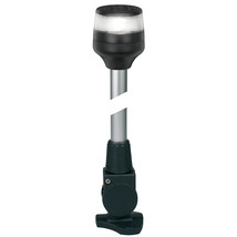 Hella Marine NaviLED 360 Compact All Round Lamp - 2nm - 12&quot; Fold Down Base - Bla - £90.43 GBP