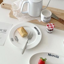 Cute French Alphabet Ceramics Tableware - $28.10+