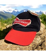 Budweiser Adjustable Raw Edge Snapback Hat Cap 2012 New With Tags - $286.35 MXN