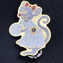 Lions Club Rat City White Center 1985 Lapel Hat Pin 45 Years of Service - $10.95