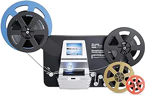8Mm &amp; Super 8 Film To Digital Converter, Film Scanner Digitizer With 2.4&quot; Screen - £438.96 GBP