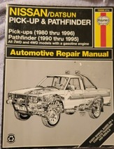 Haynes Repair Manual Nissan/Datsun Pick-Up (1980-96) &amp; Pathfinder (1990-95) - $19.30