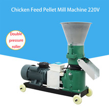 8mm Farm  Animal  Chicken Duck Feed Pellet Mill Machine 220V 3kw 150kg/h - £589.39 GBP