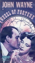 WHEEL of FORTUNE (vhs) John Wayne is a lawyer investigating death of a friend - £7.09 GBP