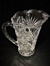 50% OFF Crystal Clear Industries Heavy Cut Crystal Pitcher BJ318  FNOW ON SALE - £28.01 GBP