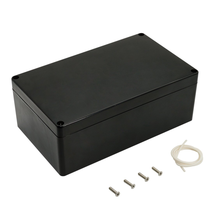 ABS Plastic Electrical Project Case Power Junction Box , Project Box Black... - $12.19