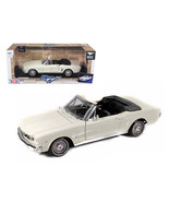 1964 1/2 Ford Mustang Convertible Cream 1/18 Diecast Car Model by Motormax - $2,334.09 MXN