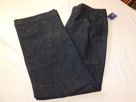 Izod Women&#39;s Ladies Rinse Wash Dark Denim Jeans Pants Slacks 461391 NWT NEW - £32.34 GBP