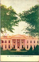White House Washington DC 1908 DB Postcard T11 - £4.30 GBP