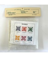 Hawaii Island Style 16&quot; Pillow Quilt Kit Pineapple Beginner Kit Sage Gre... - $29.70