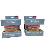 ( Lot 2 ) PROLUX Cosmetics MATTE Setting Powder With Puff ~ Bisque ~NIB~... - $20.82 CAD